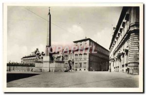 Old Postcard Bologna Plaza Del Quirinale