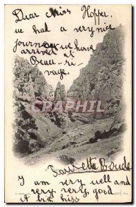 Postcard Old Vallon cove of En Vau