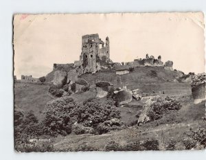 Postcard Corfe Castle, England