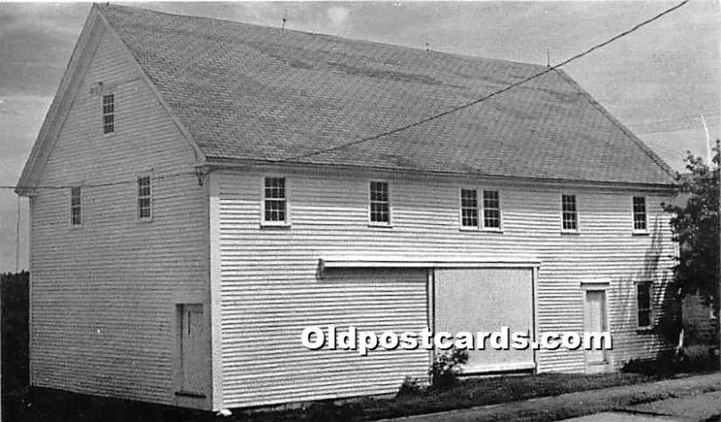 Spin Shop and Wood House 1816, produced 1974 Sabbathday Lake, ME, USA Unused 