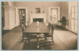 Charlottesville Virginia~Monticello Dining Room~c1910 Postcard