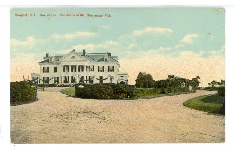 RI - Newport. Crossway, Residence of Mr. Stuyvesant Fish