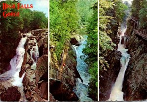 New York Adirondacks Wilmington Whiteface Mountain High Falls Gorge Multi View