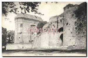 Old Postcard Dinan Le Chateau