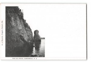 Campobello New Brunswick Canada Postcard 1898-1901 The Old Friar