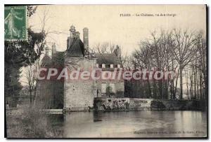 Old Postcard Flers Vu Le Chateau Des Etangs