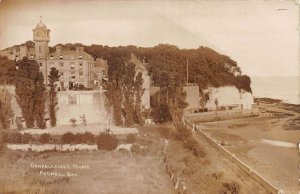 Pegwell Bay England Convalescent Home Scenic View Real Photo Postcard AA70146