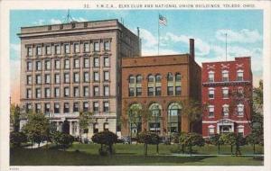 Ohio Toledo Y M C A Elks Club And National Union Buildings