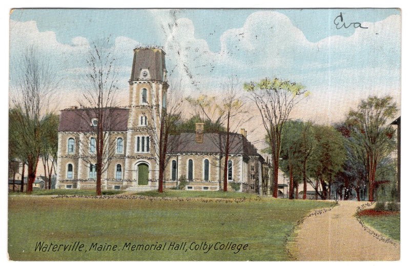 Waterville, Maine, Memorial Hall, Colby College