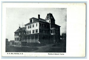 c1910 D.R. Hall Meriden New Hampshire NH Posted Moulton & Robert Series Postcard