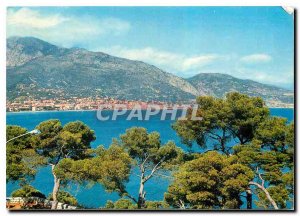 Modern Postcard The Wonderful sites the French Riviera Menton M general view ...