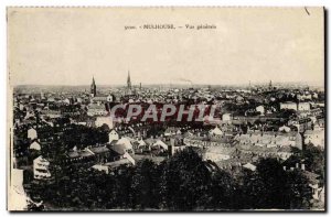 Old Postcard Mulhouse Vue Generale