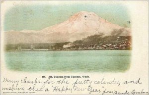 Old Postcard from Mt Tacoma Tacoma Wash