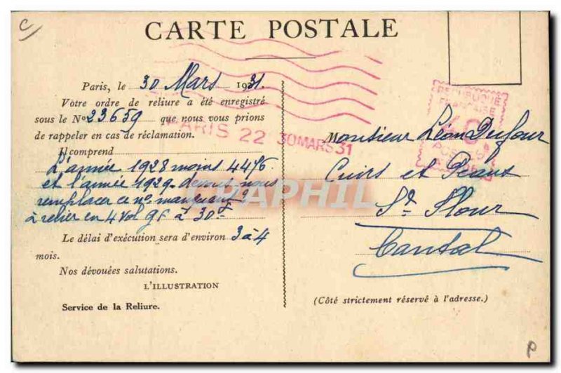 Old Postcard The Journal Newspapers & # 39Illustration A typesetting room