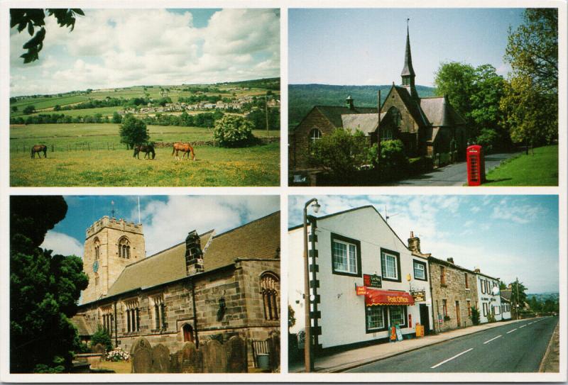 Nidderdale Dacre Banks from Summerbridge Hampsthwaite UK UNUSED Postcard D94