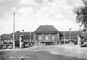 BG21801 weimar hauptbahnhof  germany CPSM 14.5x9cm