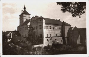 Czech Republic Pardubice Zamek Castle Vintage RPPC C069