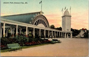 Postcard Electric Park in Kansas City, Missouri~136194