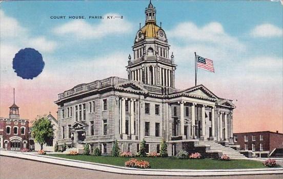 Kentucky Paris Court House 1941