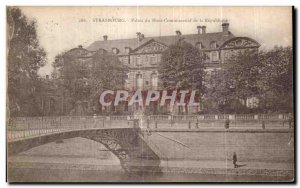 Postcard Old Strasbourg Palace of the High Commissioner of the Republic