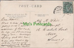 Genealogy Postcard - White, Roxburgh, 16 Carlisle Road, Hove, Sussex GL288