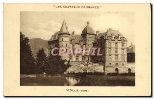 Old Postcard Vizille Chateau