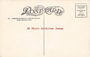 3 Postcards, H.M. Pollock, Native American Indians, Cupid on Warpath, Canoeing