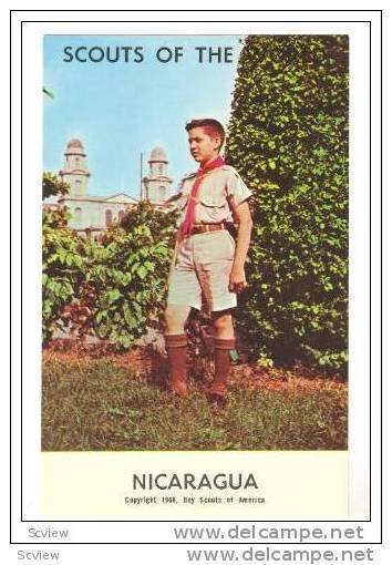 Boy Scouts of the World, Nicaragua,40-60s #2