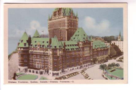 40's Cars, Chateau Frontenac, Closeup, Quebec, PECO