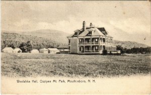 PC CPA US, NH, WEELAHKA HALL, OSSIPEE MT PARK, MOULTONBORO, (b10916)