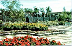 Upper Terrace Panel International Peace Garden Manitoba Canada Postcard