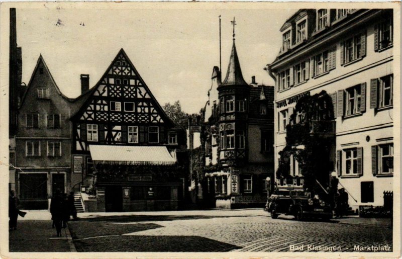 CPA AK Bad Kissingen- Marktplatz GERMANY (887568)