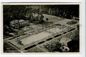 3158566 Germany NEU-ISENBURG Waldschwimmbad swimming pool OLD