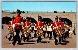 Drums Of The Fort Henry Guard, Kingston, Ontario, Vintage Chrome Postcard #2