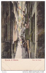 Vico Del Duca, Ricordo Di Genova (Liguria), Italy, 1900-1910s