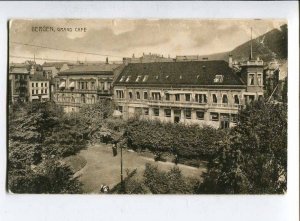 415690 NORWAY BERGEN grand Caf? Vintage postcard