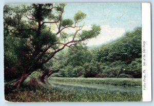 DPO (1885-1919) Harney OR Postcard Site Of The Old Forge Valley Forge PA 1910