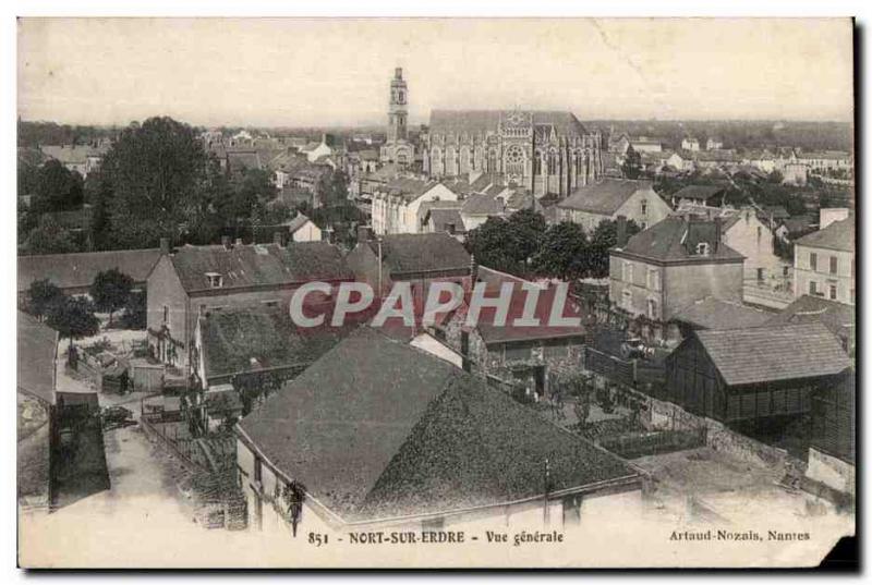 Old Postcard Nort Sur erdere General view