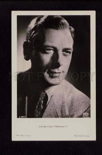 074252 JOHANNES RIEMANN Movie Star vintage PHOTO