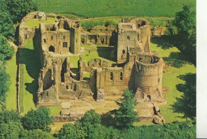Herefordshire Postcard - Aerial View of Goodrich Castle - Ref TZ5813