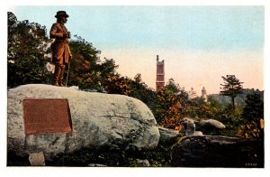 Pennsylvania Gettysburg Little Round Top , Warren Monument