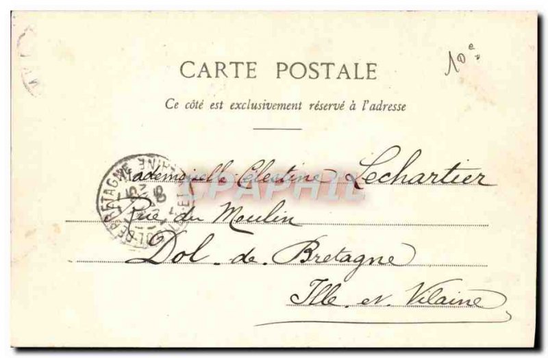 Old Postcard Paris Boulevard Porte St Denis