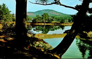 Maine Blue Hill Panoramic View Near Golf Course