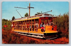 Kennebunkport  Maine  Seashore Trolley Museum Postcard