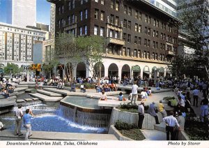 Downtown Pedestrian Mall - Tulsa, Oklahoma OK