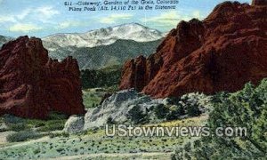 Gateway, Garden of the Gods - Pikes Peak, Colorado CO  