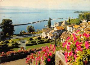 BR15433 Thonon les bains Terrasse fleurie   France