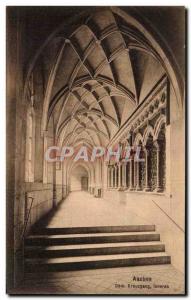 Old Postcard Aachen Dom Inneres Kreuzgang
