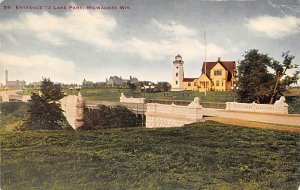 Enterence To Lake Park  Milwaukee WI 