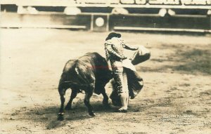 Mexico, Tijuana, Plaza de Toros, Bull Fighting, RPPC